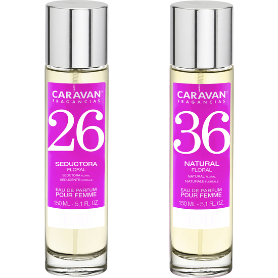 SET DE 2 PERFUMES CARAVAN PARA MUJER Nº36 Y Nº 26 image 0