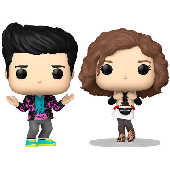 BLISTER 2 FIGURAS POP PARKS AND RECREATION DONT BE SUSPICIOUS JEAN-RALPHIO & MONA-LISA image 1