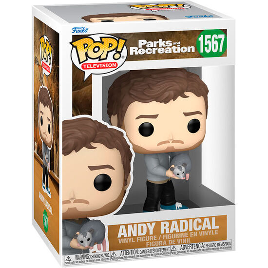 FIGURA POP PARKS AND RECREATION ANDY RADICAL image 0