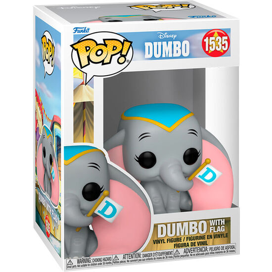 FIGURA POP DISNEY DUMBO - DUMBO WITH FLAG image 0