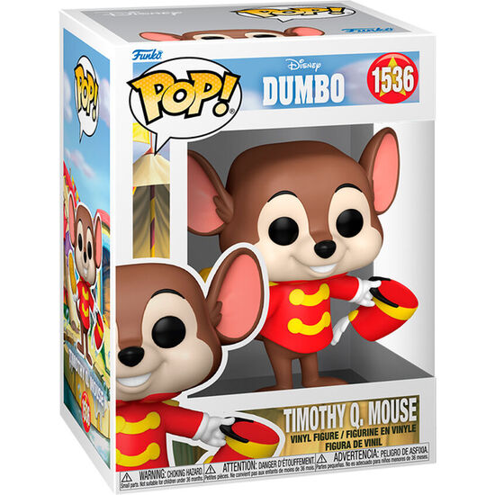 FIGURA POP DISNEY DUMBO TIMOTHY Q MOUSE image 0