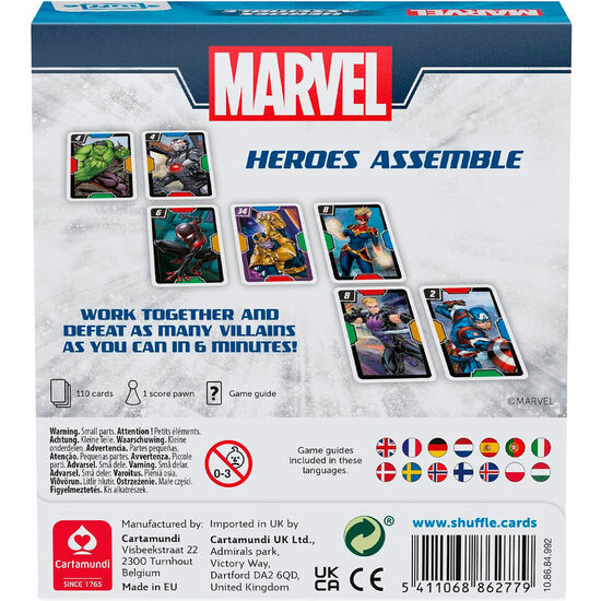 JUEGO MESA VENGADORES AVENGERS MARVEL image 2