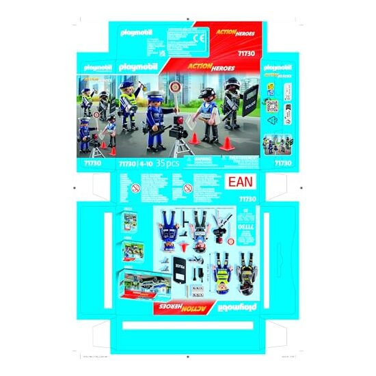 SET FIGURAS POLICIA PLAYMOBIL image 4