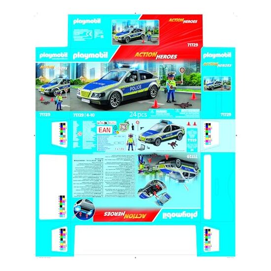 COCHE PATRULLA POLICIA PLAYMOBIL image 6