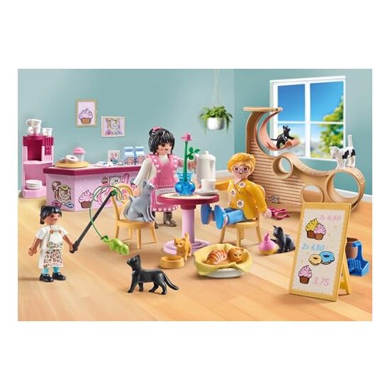 CAFETERIA PARA GATOS PLAYMOBIL image 2