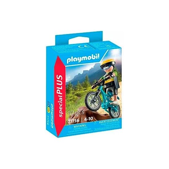 CICLISTA DE MONTAÑA PLAYMOBIL image 0