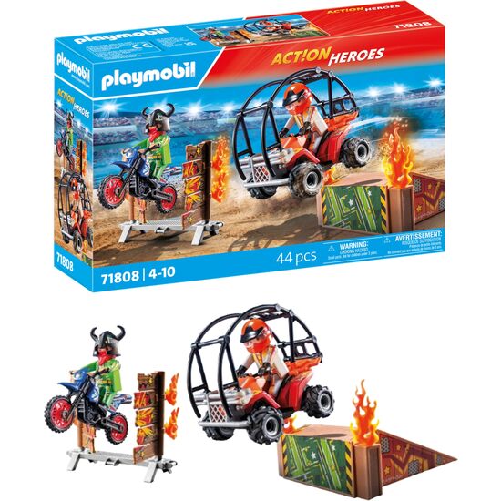STUNT SHOW PROMO PACK PLAYMOBIL image 0