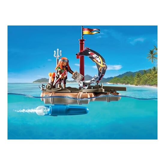BOTE PIRATA CON TESORO PLAYMOBIL image 3
