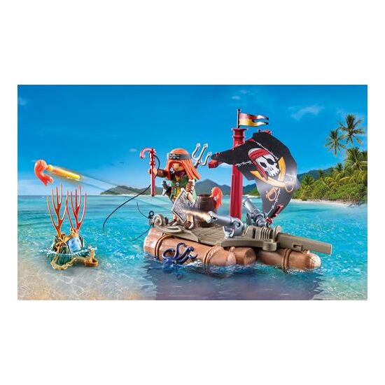 BOTE PIRATA CON TESORO PLAYMOBIL image 4