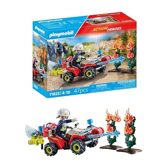 QUAD BOMBEROS PLAYMOBIL image 0