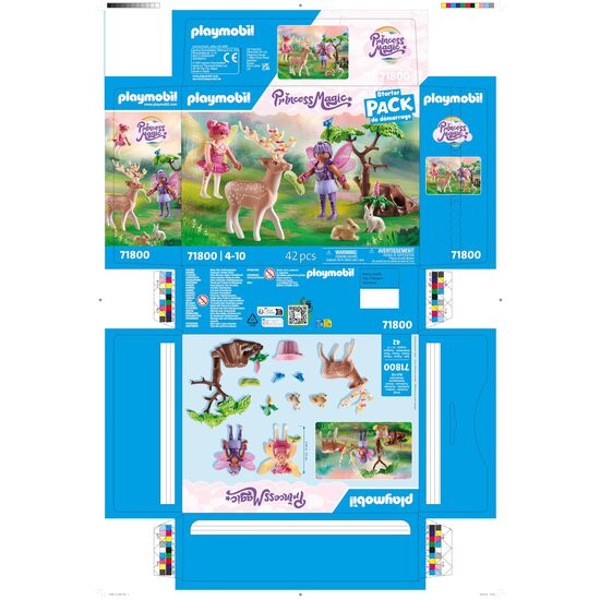 HADAS CON ANIMALES DEL BOSQUE image 1