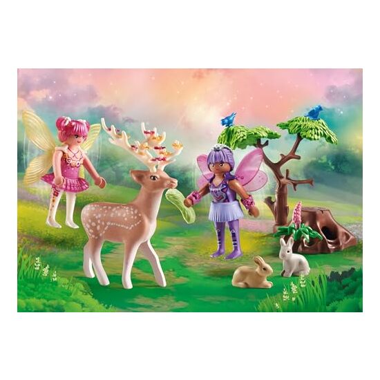 HADAS CON ANIMALES DEL BOSQUE image 3