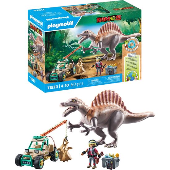 ATAQUE DEL SPINOSAURIO PLAYMOBIL image 0