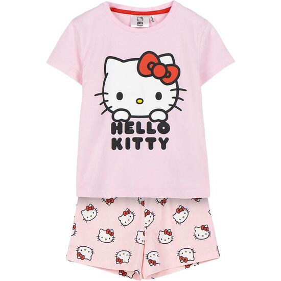 PIJAMA CORTO SINGLE JERSEY HELLO KITTY image 0