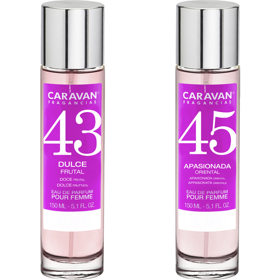 SET DE 2 PERFUMES CARAVAN PARA MUJER Nº45 Y Nº 43 image 0