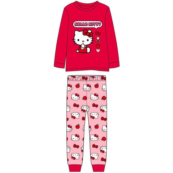 PIJAMA LARGO SINGLE JERSEY HELLO KITTY image 0