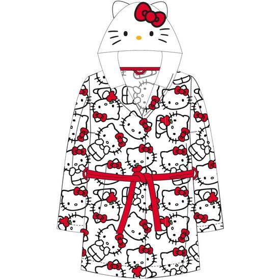 BATÍN CORAL FLEECE APLICACIONES HELLO KITTY image 0