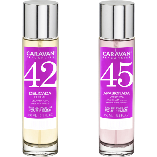 SET DE 2 PERFUMES CARAVAN PARA MUJER Nº45 Y Nº 42 image 0