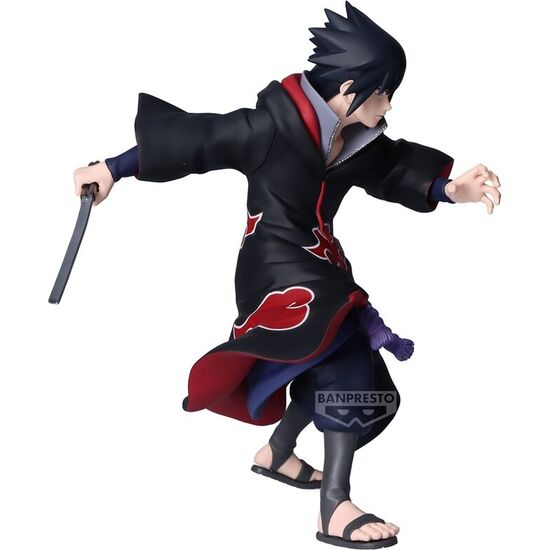 FIGURA SASUKE UCHIHA IV VIBRATION STARS NARUTO SHIPPUDEN 15CM image 1