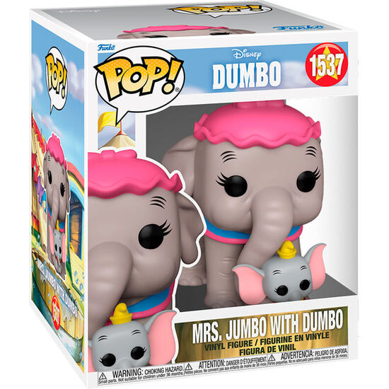 FIGURA POP SUPER DISNEY DUMBO MRS JUMBO WITH DUMBO image 1
