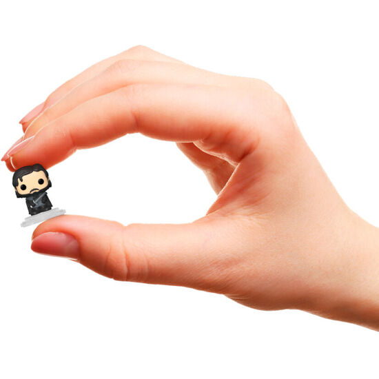 BLISTER 4 FIGURAS BITTY POP JUEGO DE TRONOS JON SNOW image 1