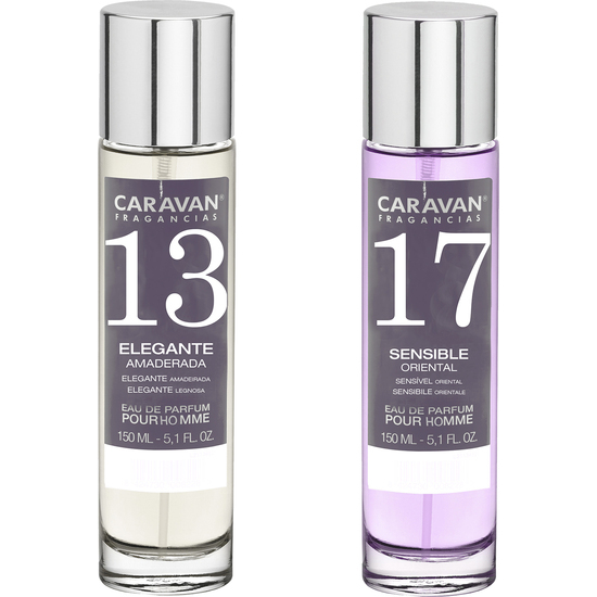 SET DE 2 PERFUMES CARAVAN HOMBRE Nº17 Y Nº13 image 0