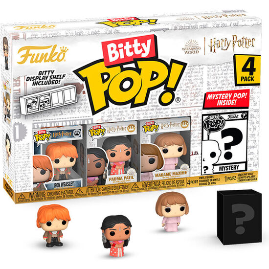 BLISTER 4 FIGURAS BITTY POP HARRY POTTER RON image 2