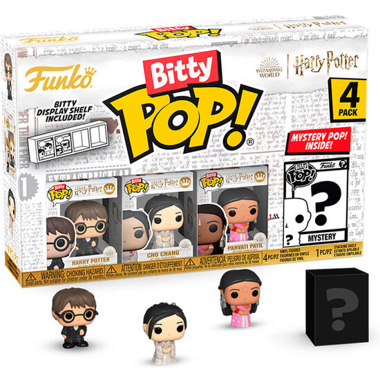 BLISTER 4 FIGURAS BITTY POP HARRY POTTER HARRY image 0