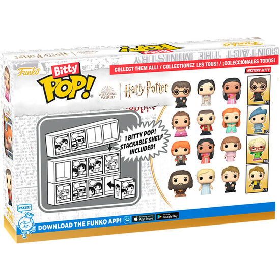 BLISTER 4 FIGURAS BITTY POP HARRY POTTER HARRY image 2