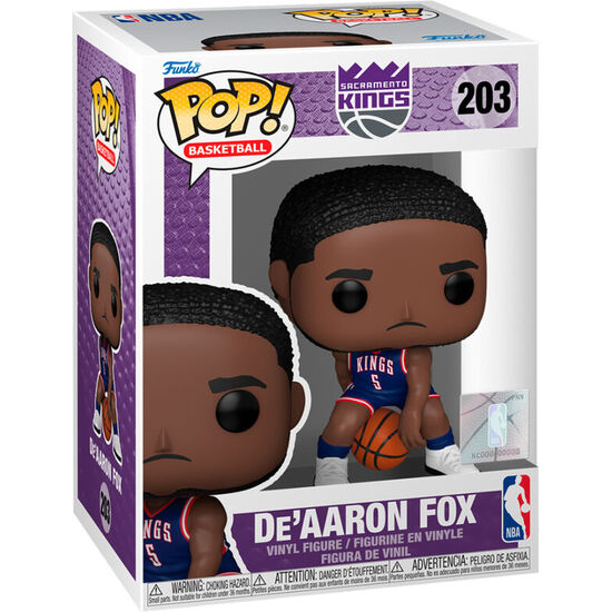 FIGURA POP NBA SACRAMENTO KINGS DE AARON FOX image 0