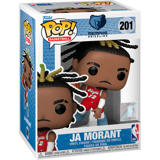 FIGURA POP NBA MEMPHIS GRIZZLIES JA MORANT image 1