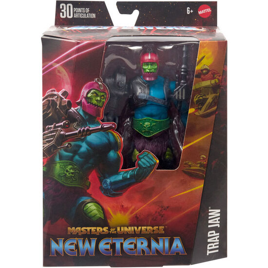 FIGURA TRAP JAW NEW ETERNIA MASTERS OF THE UNIVERSE 17CM image 1