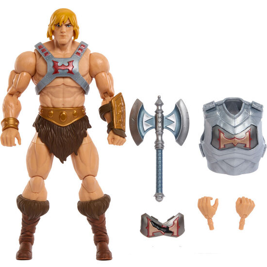 FIGURA HE-MAN REVOLUTION MASTERS OF THE UNIVERSE 17CM image 0
