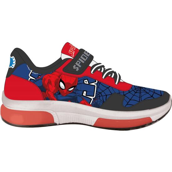 DEPORTIVA SUELA PVC CON LUCES SPIDERMAN image 0
