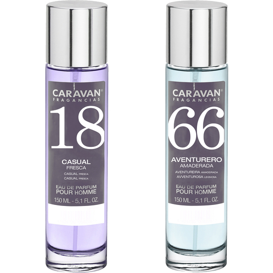 SET DE 2 PERFUMES CARAVAN HOMBRE Nº66 Y Nº 18 image 0