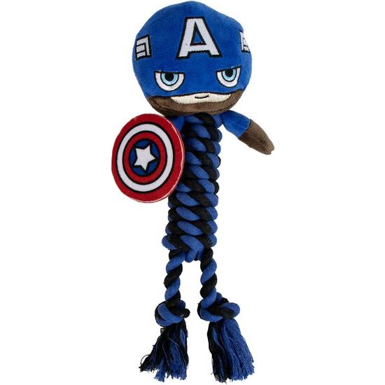 CUERDA DENTAL PARA PERRO PERSONAJE MARVEL image 0