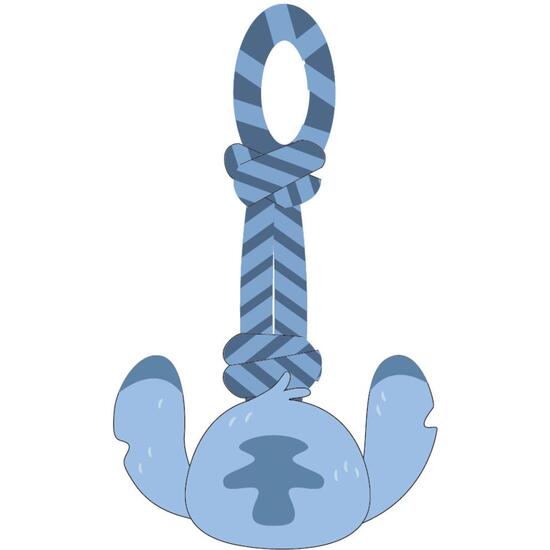 CUERDA DENTAL PARA PERRO PERSONAJE STITCH image 1
