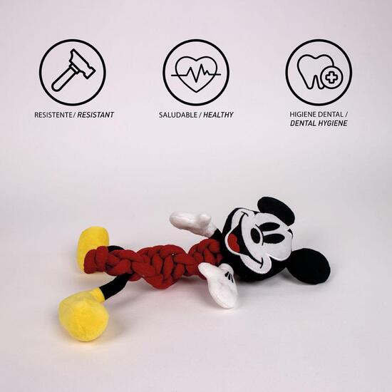 CUERDA DENTAL PARA PERRO PERSONAJE MICKEY image 3