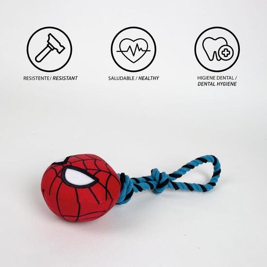 CUERDA DENTAL PARA PERRO PERSONAJE SPIDERMAN image 3