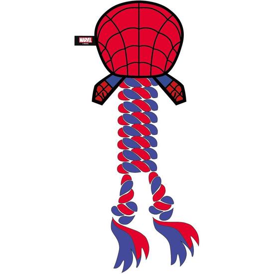CUERDA DENTAL PARA PERRO PERSONAJE SPIDERMAN image 1