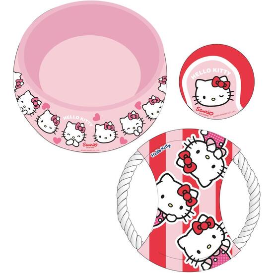 SET PARA MASCOTAS HELLO KITTY image 0