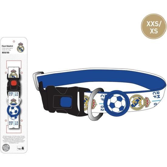 COLLAR PARA PERROS XXS/XS REAL MADRID image 0