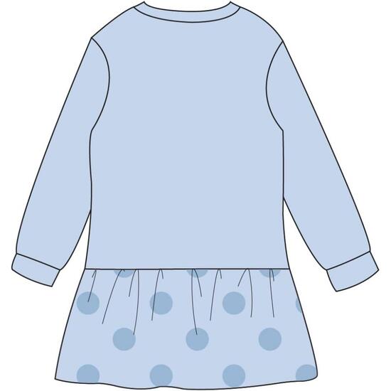 VESTIDO FRENCH TERRY BLUEY image 1