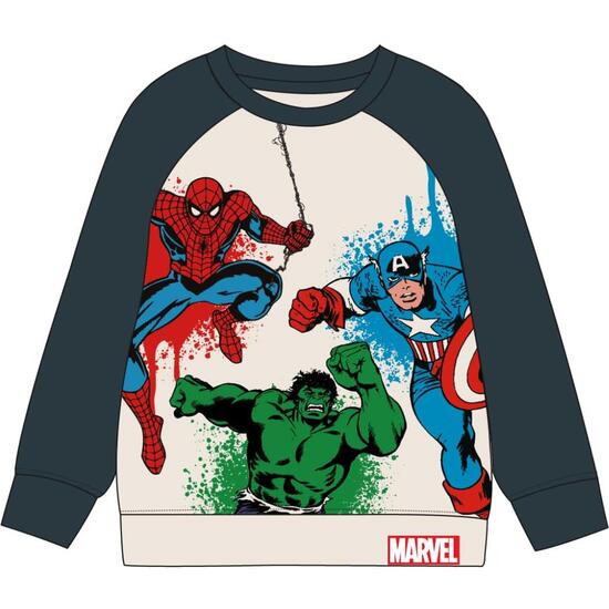 SUDADERA COTTON BRUSHED AVENGERS image 0