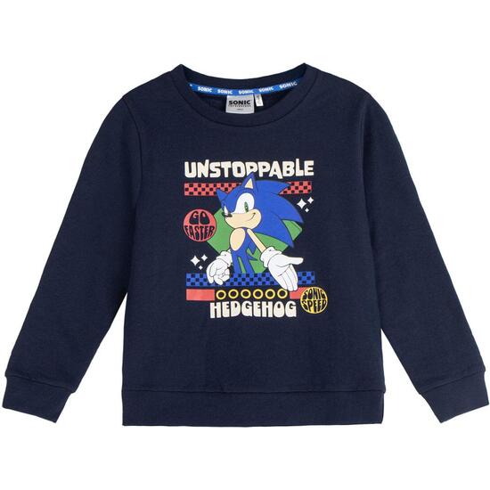 SUDADERA COTTON BRUSHED SONIC image 0
