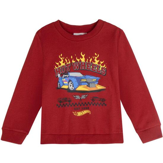 SUDADERA COTTON BRUSHED HOT WHEELS image 0