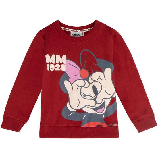 SUDADERA COTTON BRUSHED MINNIE image 0