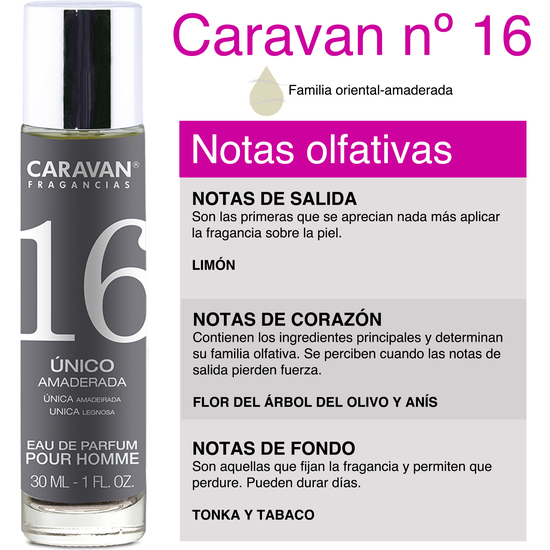 CARAVAN PERFUME DE HOMBRE Nº16 30ML image 1