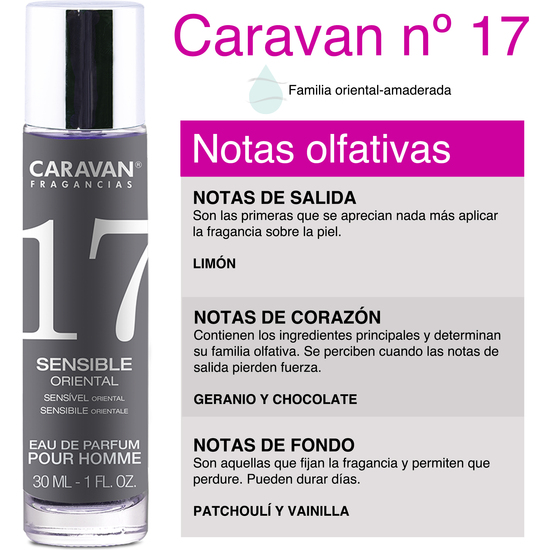 CARAVAN PERFUME DE HOMBRE Nº17 30ML image 1