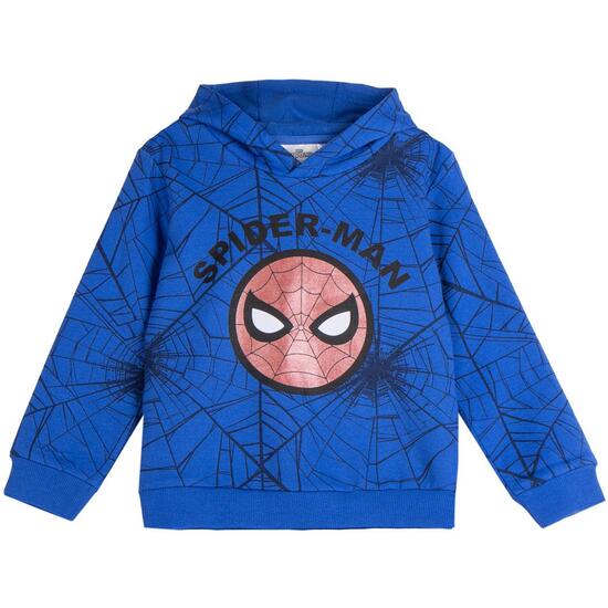 SUDADERA CON CAPUCHA COTTON BRUSHED SPIDERMAN image 0